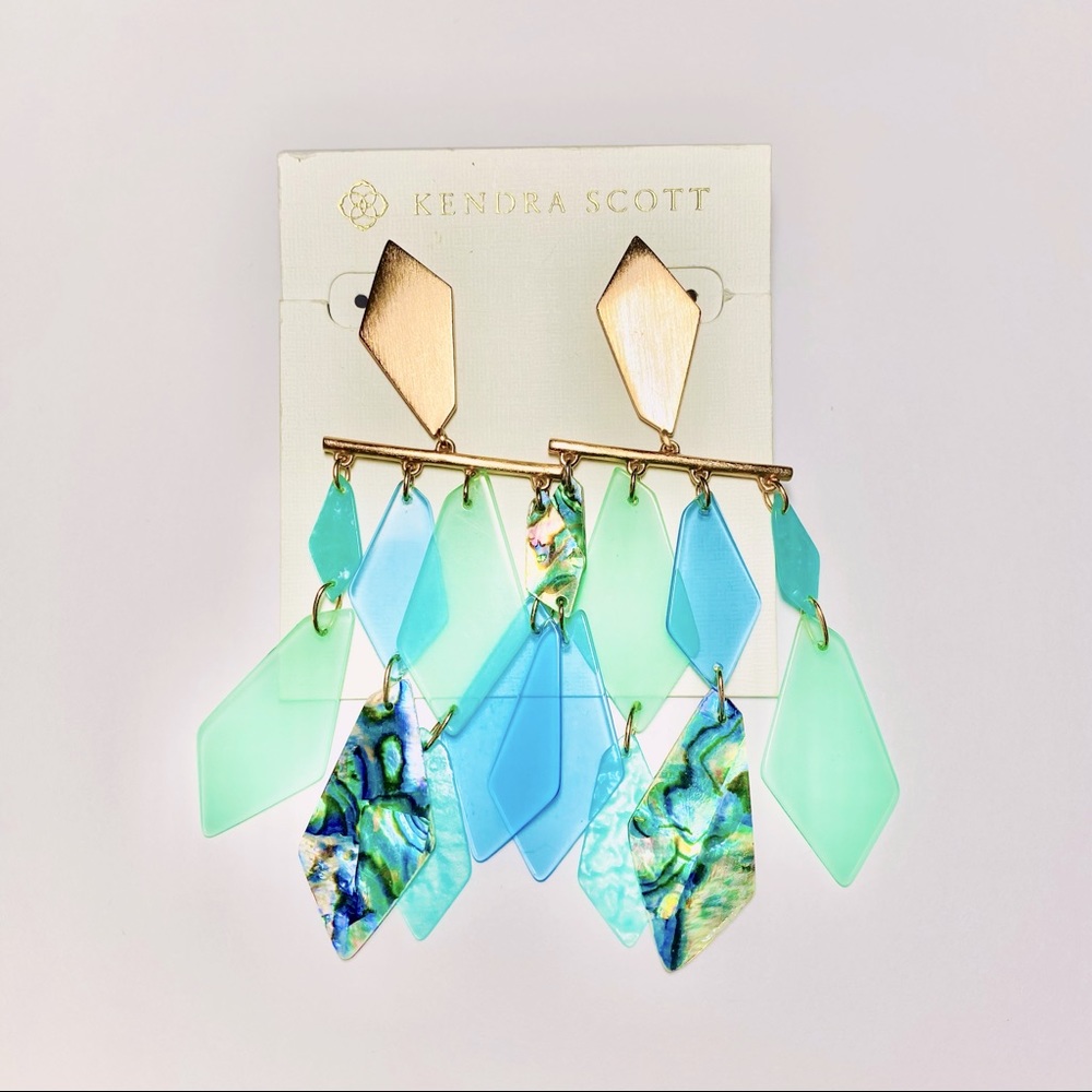 Kendra Scott Hannah Abalone earrings